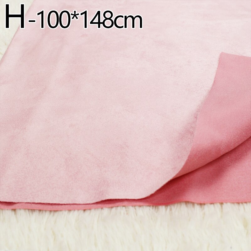 Tissu en Faux cuir suédé synthétique imperméable, 100x148cm, pour vêtement, bricolage, matériel de couture: 8