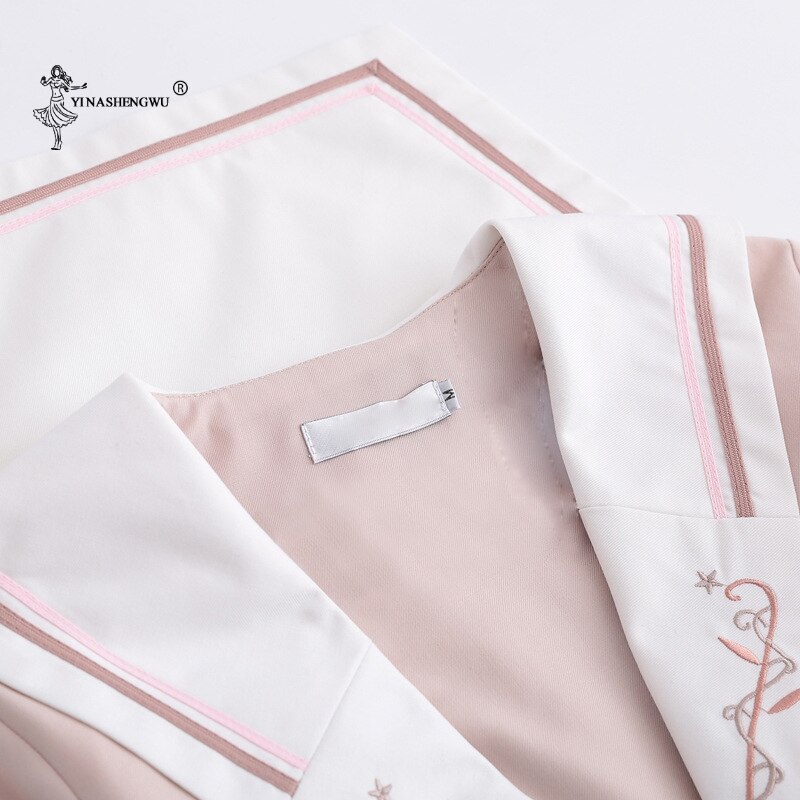 Lange Mouwen Jk Uniformen Japanse Matrozenpakje Schooluniform Cosplay Student Jk Academy Kleding Wijn Rode Rok Plooirok