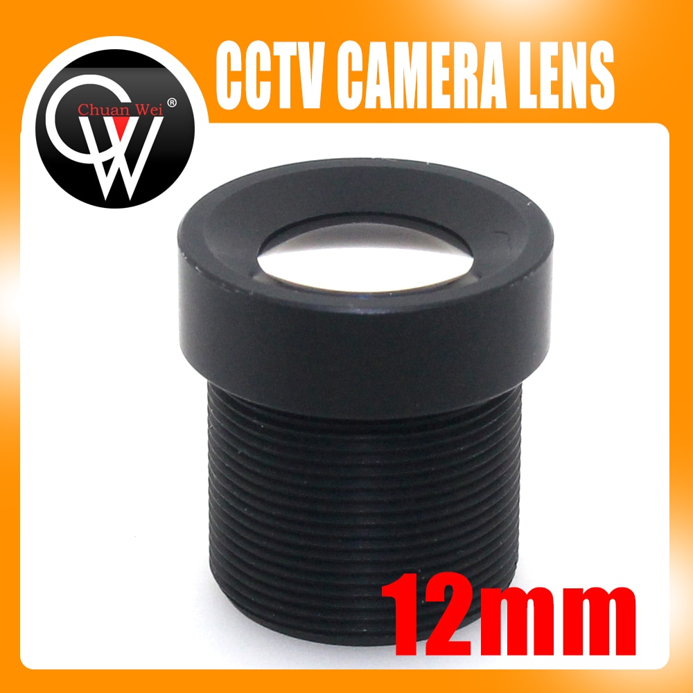 5 stks/partij 12mm lens Board Camera Lens 1/3 "en 1/4" F2.0 M12 Lens Voor CCTV CCD CMOS security Camera
