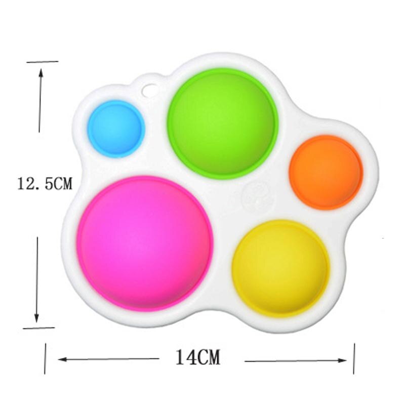 Fidget Eenvoudige Kuiltje Speelgoed Vet Hersenen Speelgoed Stress Relief Hand Speelgoed Vroege Educatief Speelgoed Voor Kinderen