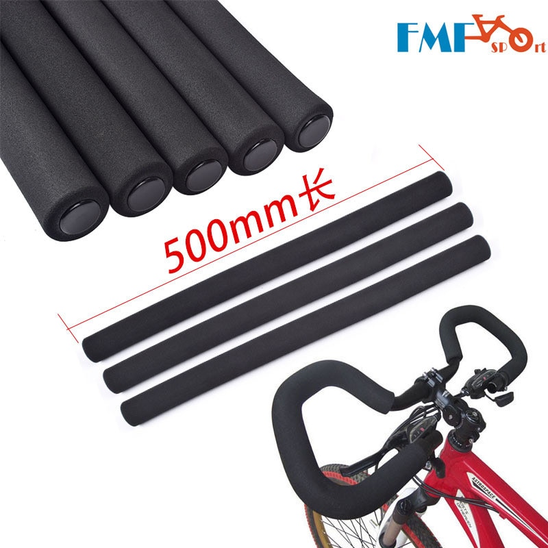 1 par cykel butterfly styr greb svamp miljømæssig langdistance rejse cykel bar cover 500mm stød greb