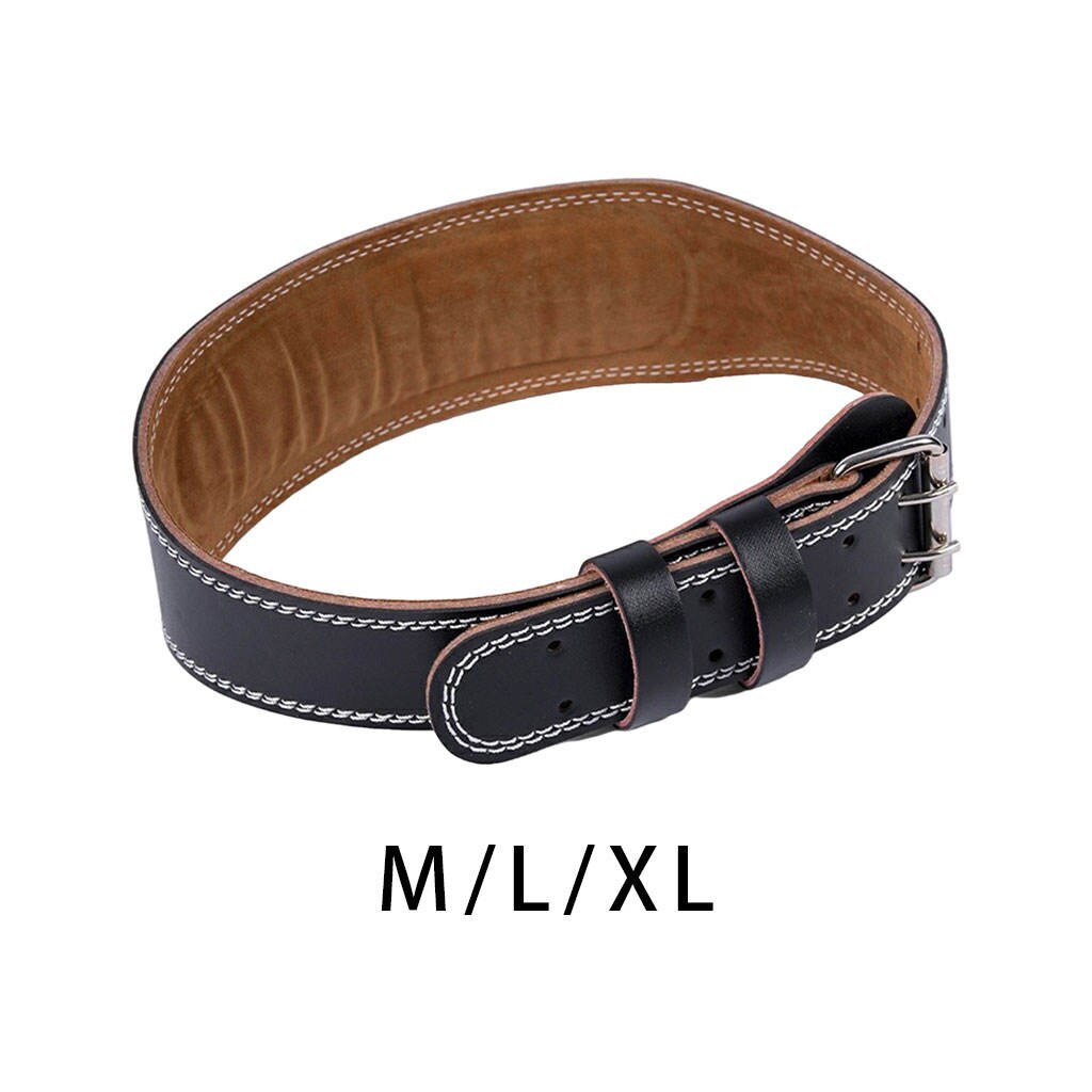 1Pc Weight Lifting Belt - Great for Squats, Clean, Lunges, Deadlift, Thrusters Training Firm &amp; Comfortable Lumbar Support