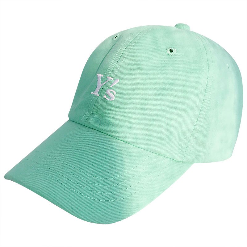Gorra de béisbol coreana para dama, gorro de béisbol estilo coreano, bordada, informal, sencillo Y letras