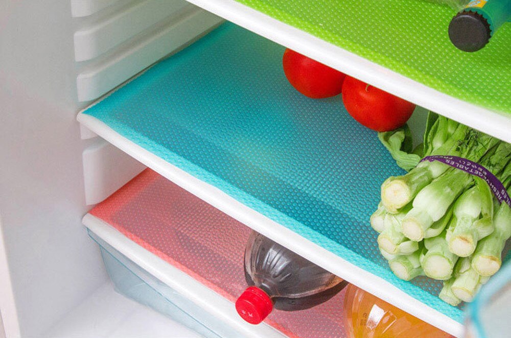 Multifunction Refrigerator Mat Fridge Anti-fouling Anti-frost Waterproof Pad Kitchen Accessories Refrigerator Gadgets 26#
