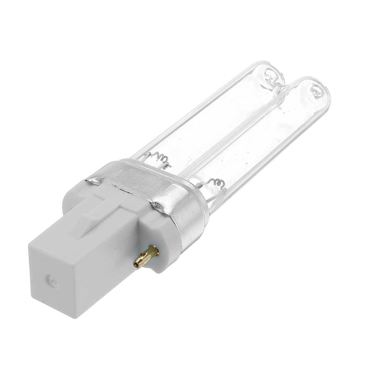 UVC Bi-pin G23 Base Quartz Replacement Linear Twin Tube Light Bulb SUNSUN Jebo UV Sterilizers Clarifiers Aquariums 5w -36w