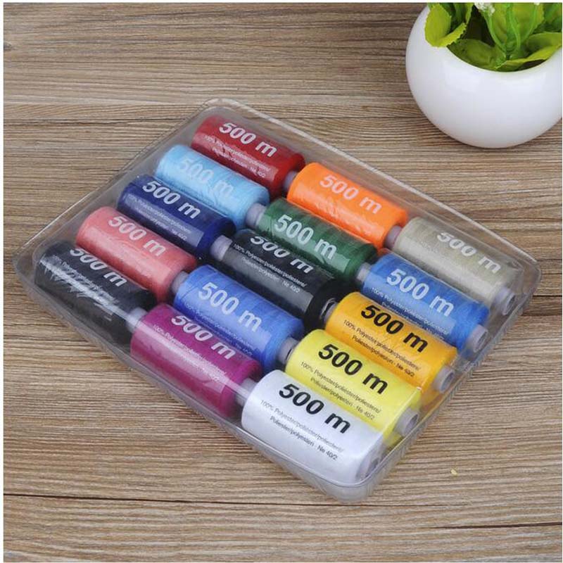 500meters/Roll Polyester Spools Sewing Threads Han... – Grandado