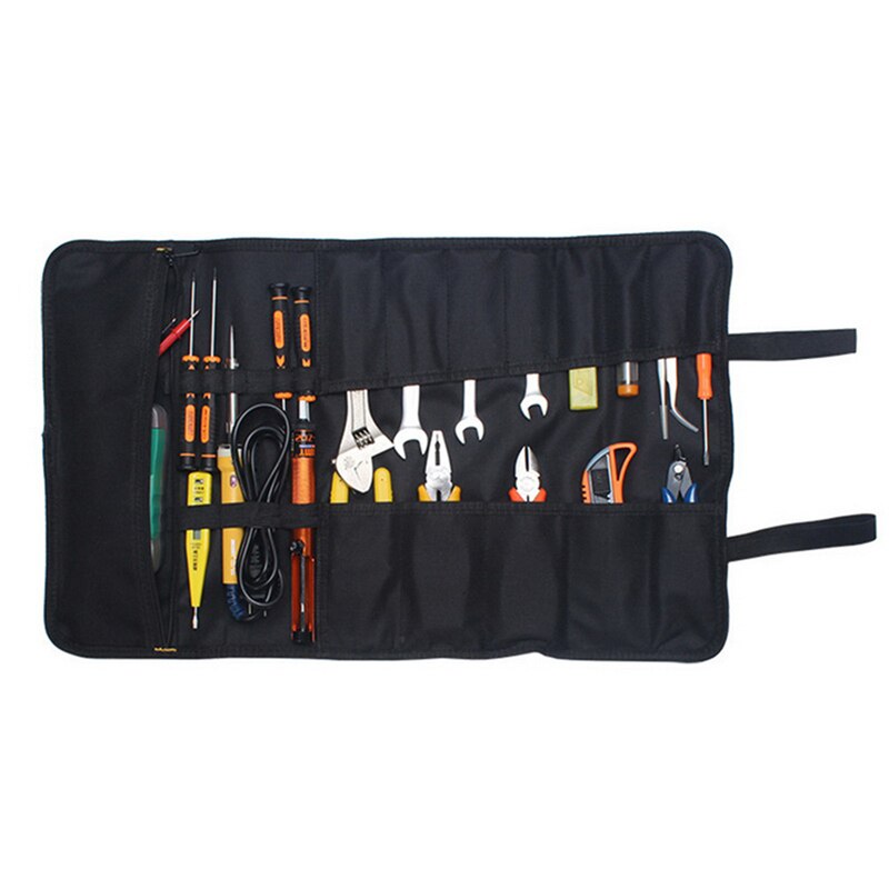 Multifunction Tool Transport Bags Practical Handles Oxford Canvas Chisel Roll Bags For Tool 3 Colors Instrument Case