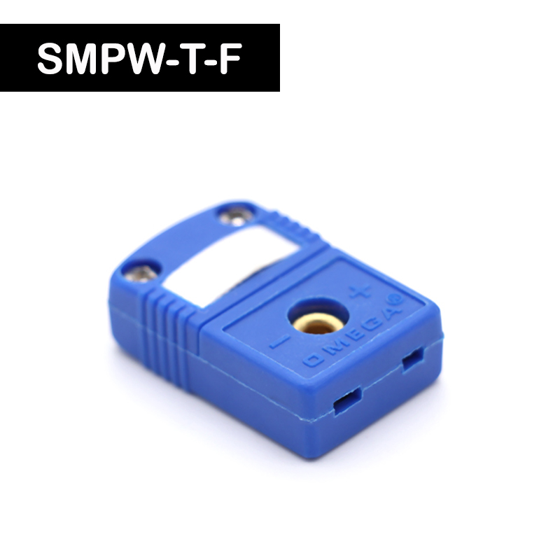 Enchufes y enchufes de termopar tipo K/T/J/E, montaje en Panel de Sensor, enchufe y conector de cable en miniatura, 1 Uds.: Castaño