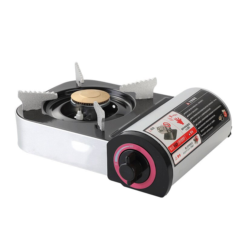 He-Outdoor MINI SQUARE Stove, Gas Stove, Portable Folding Card Stove, Camping Stove, Water Cooking Appliance