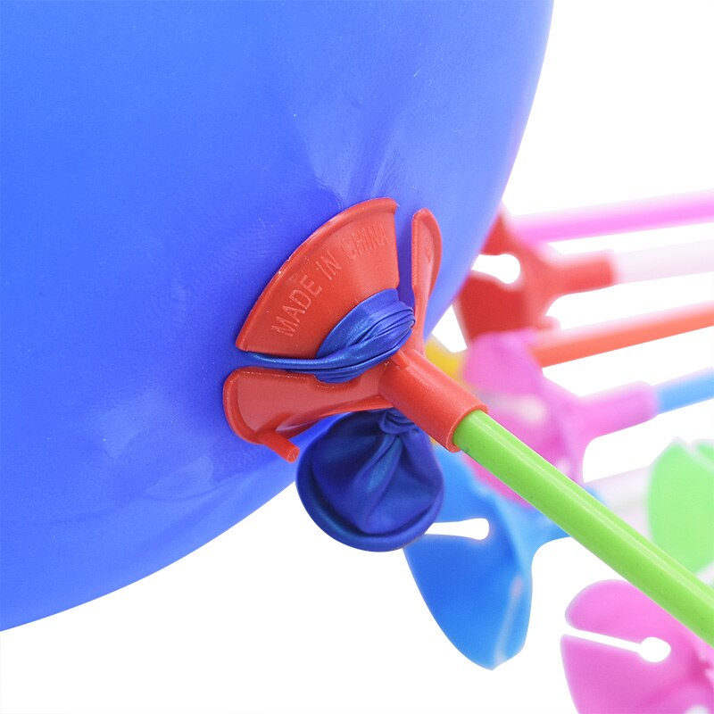 10/20/30 stk ballonholdere pinde plast balloner holder pinde stænger bryllup fødselsdag forsyninger fest dekoration ballon tilbehør