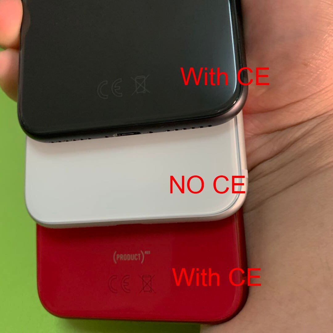 Dla iPhone SE 2020 OEM jakość powrót środkowa rama obudowa obudowa tylna pokrywa z tacą karty SIM czarny biały czerwony wymiana