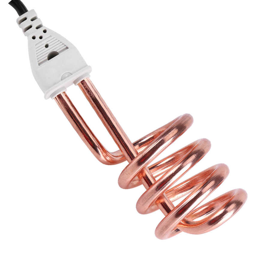 2500W Portable Immersion Electric Heater Boiler Water Heating Element Travel Use 220V Tool