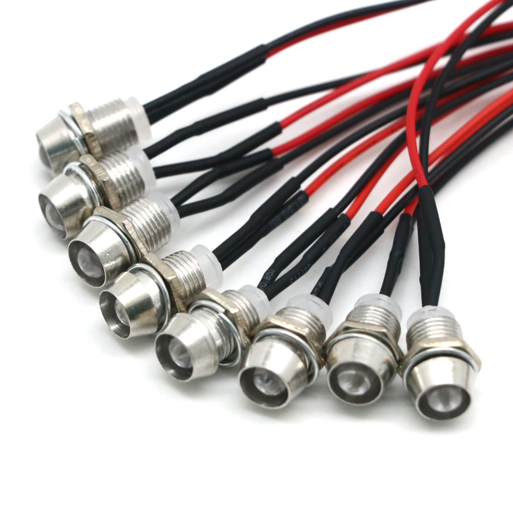 2 / 4 / 6 / 8 lumières 70 cm de longueur RC LED phares de nuit phares 3/5mm lumière LED pour modèle de voiture sur chenilles à dérive pour voiture RC