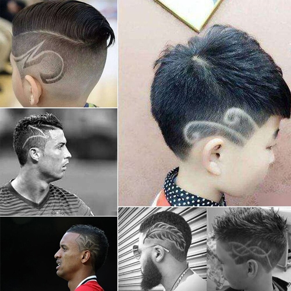 Super Quiet Electric Hair Clipper Rechargeable Titanium Blade Men's Beard Trimmer Hair Cutting Machine for Salon