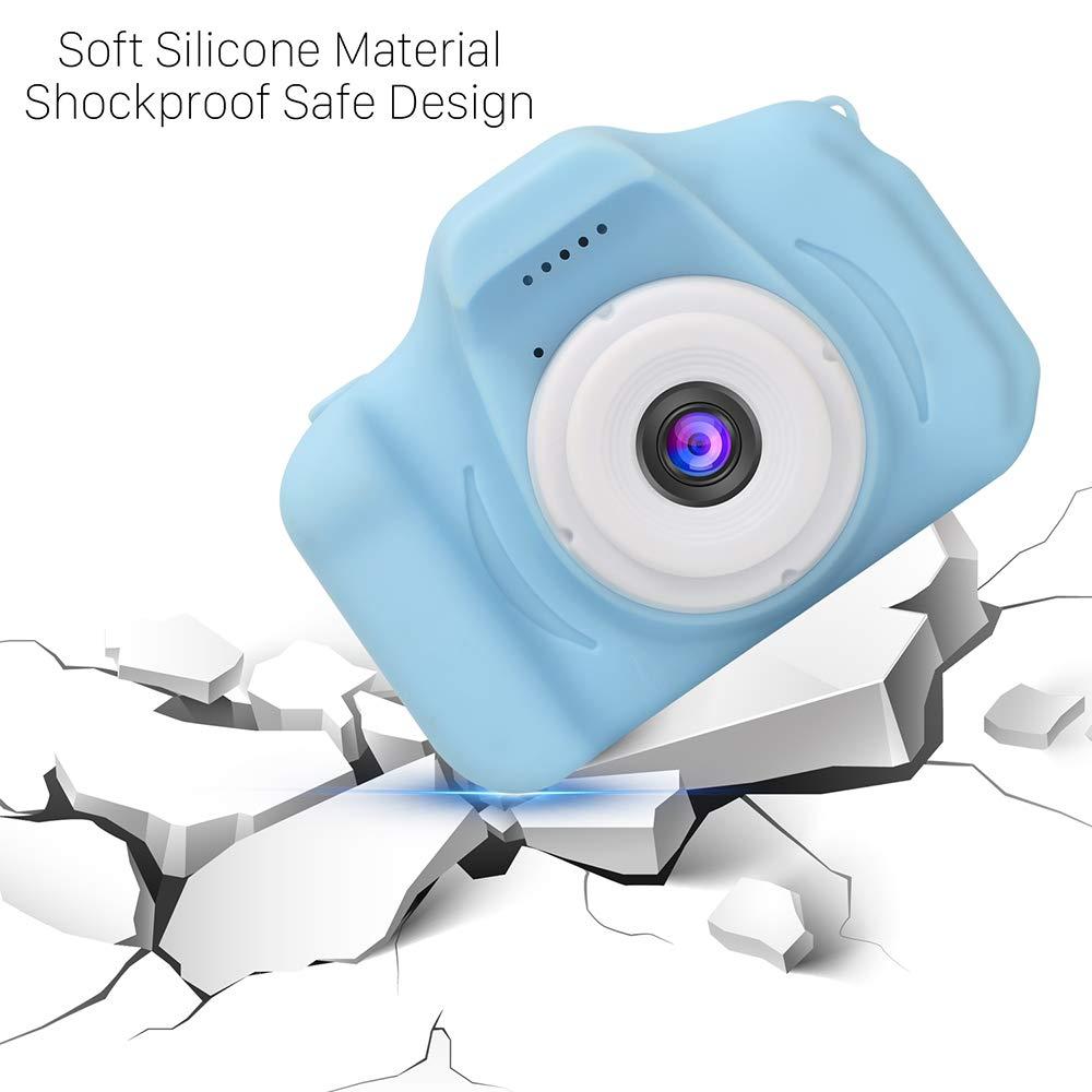 Mini cámara de vídeo Digital para niños, videocámara recargable a prueba de golpes, 8MP, HD, pantalla LCD de 2,0 pulgadas