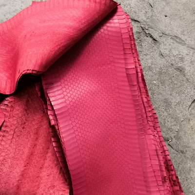 DIY 17 farben Natürliche Schlangen Leder Stoff mit handwerk Leder werkzeuge Seltene Haut 80x10cm-140X15cm: 140x12