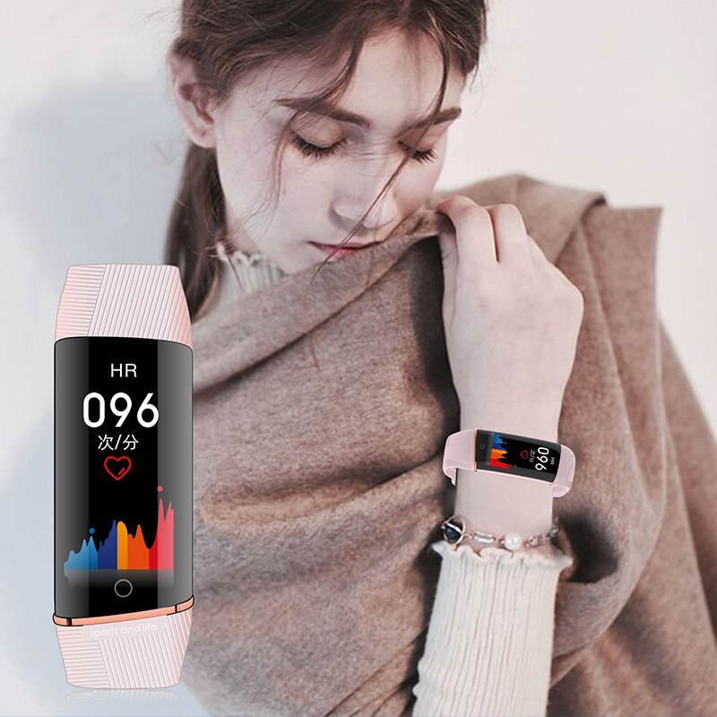 E98 Smart Watch Men Women Heart Rate Monitoring Support SMS Call Reminder Waterproof Activity Tracker Smart Band for IOS Android