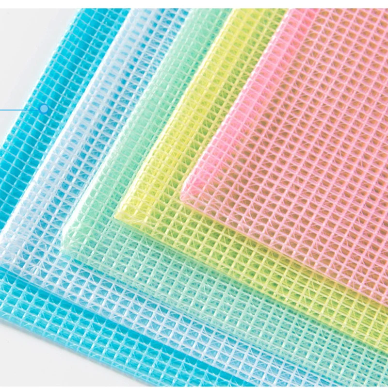 PVC Stationery Storage Bag Folder File Mesh Zipper Pouch A4 A5 A6 B4 B5 A3 B4 Document Bag File Folders School Office Supplies