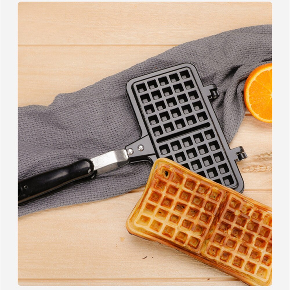Máquina de gofres DIY sartén antiadherente metálica para horno de tartas en forma de pez, máquina de desayuno resistente al calor, utensilios domésticos de cocina