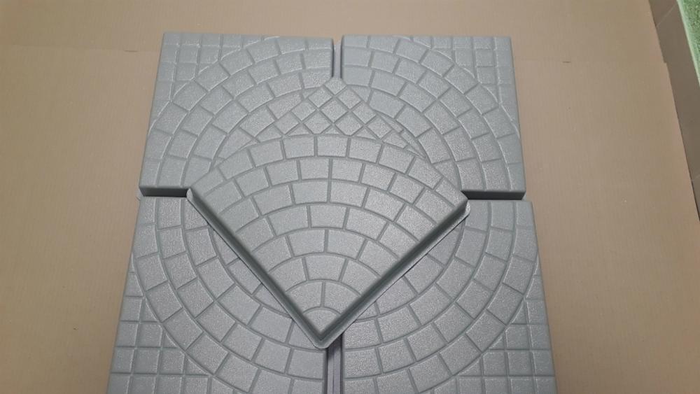 Moldes de plástico para losas de pavimentación de hormigón, baldosas de cemento de piedra de pared, losas de pavimentación de acera, moldes de plástico al mejor precio