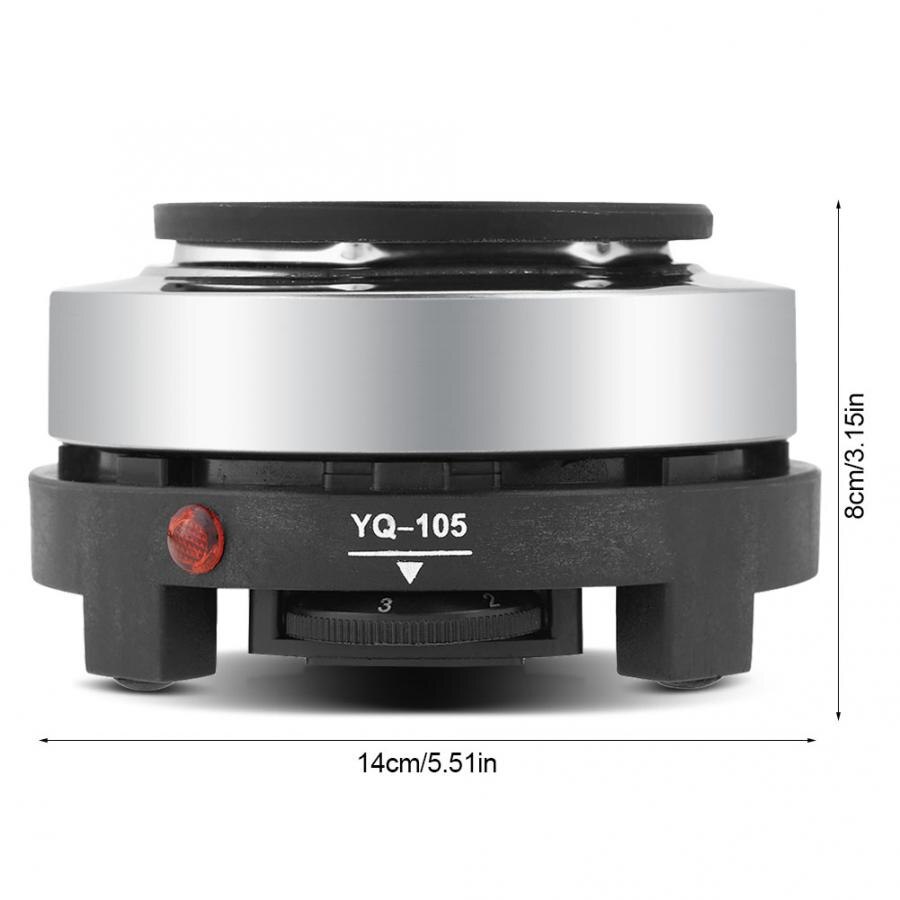 Plate Portable 220V 500W Electric Mini Stove Plate Multifunction Home Heater(EU plug) stufa elettrica