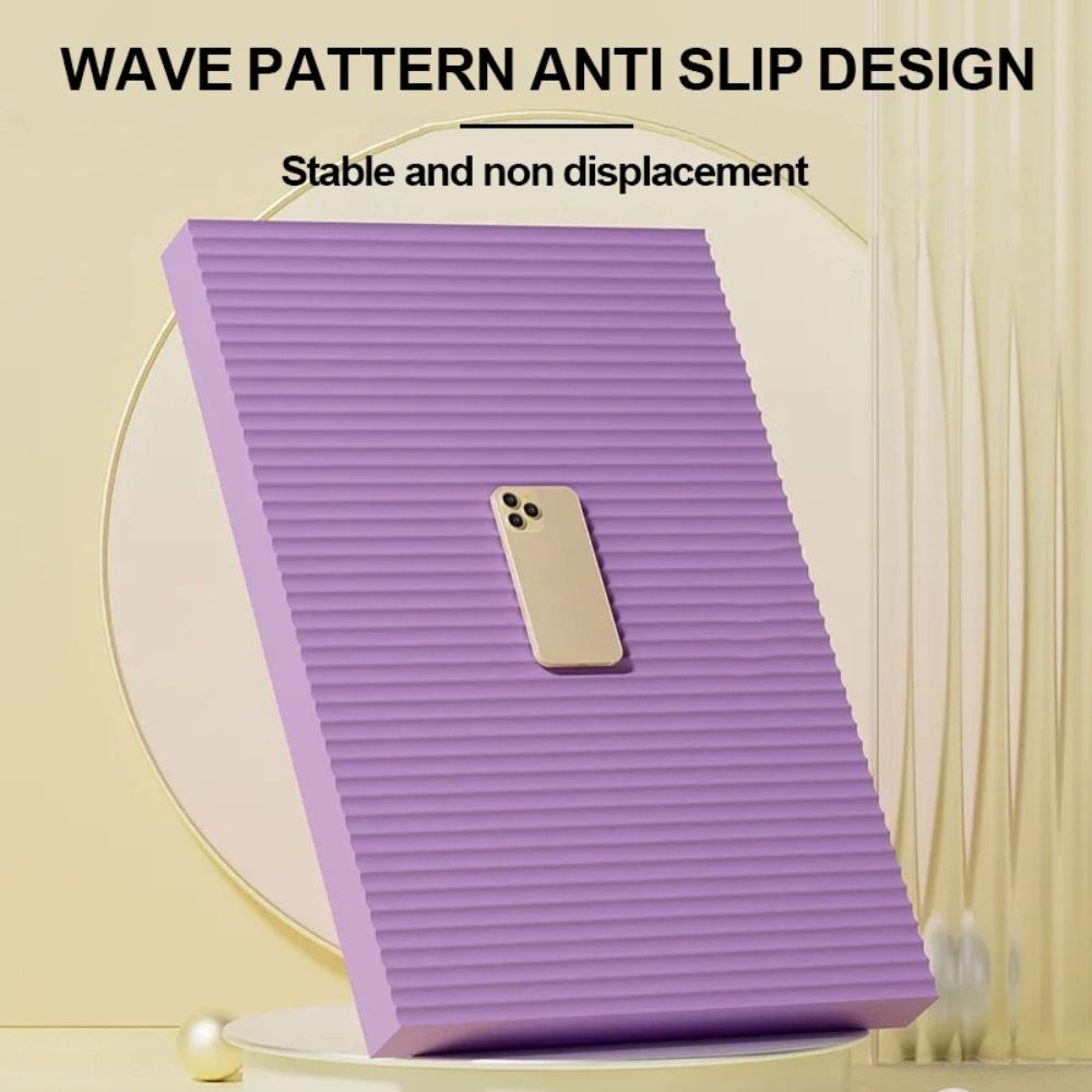 Sports NBR NBR Balance Pad Purple Black High Density Yoga Mat Support Balance Pad