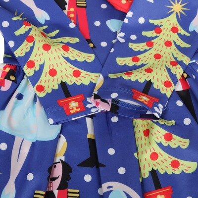 Lasten joulumekot tytöille joulu lasten pähkinänsärkijä mekko perhoskuvio tyttöjen mekot joulujuhlat tyttövauvan mekko