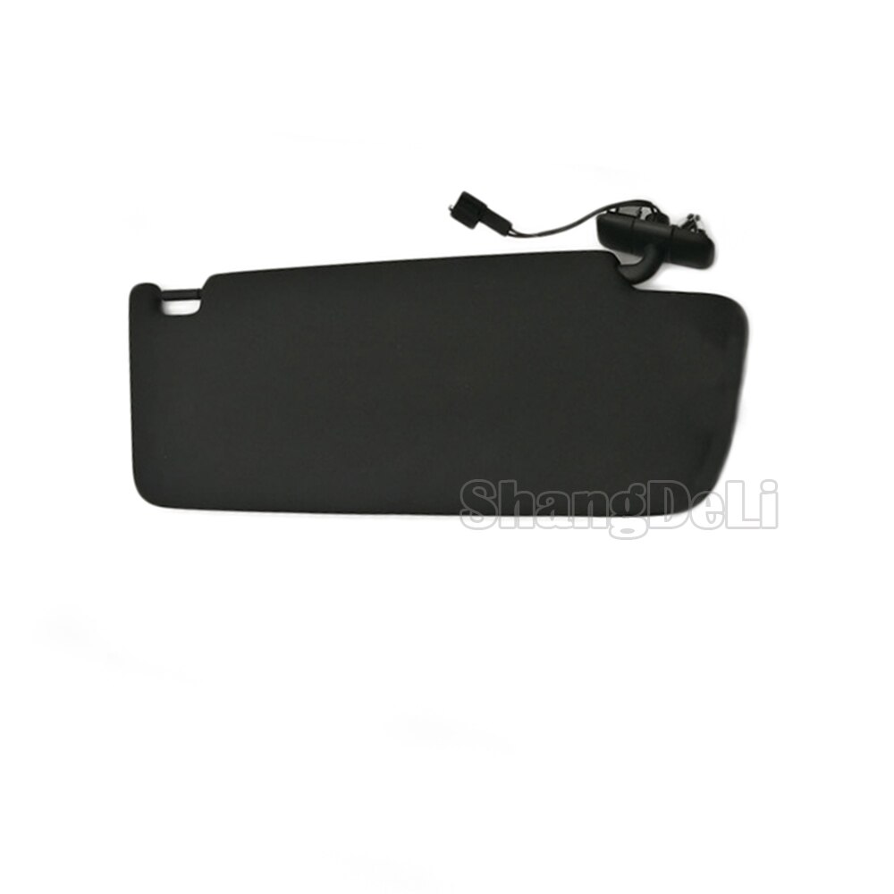 CANTONDZ Pare-soleil Intérieur Côté Passager Droit Avec Miroir & Poche – Compatible Fiat Panda 2003-2011 – Référence 735362763 / 753 / 756