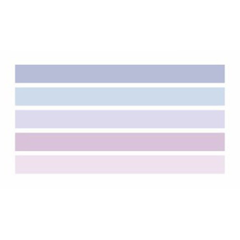 5pcs/lot Decorative Tape Diy Rainbow Sticker Masking Paper Set For Diy Crafts Planners Scrapbooks Cards: Light Green