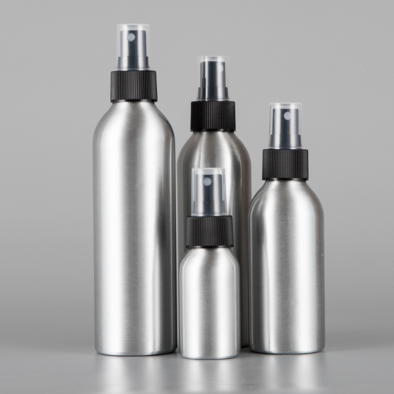 1Pc 30/50/100Ml Aluminium Fles Muizen Spuitfles Fijne Mist Aluminium Refill Fles Muis Spray flessen