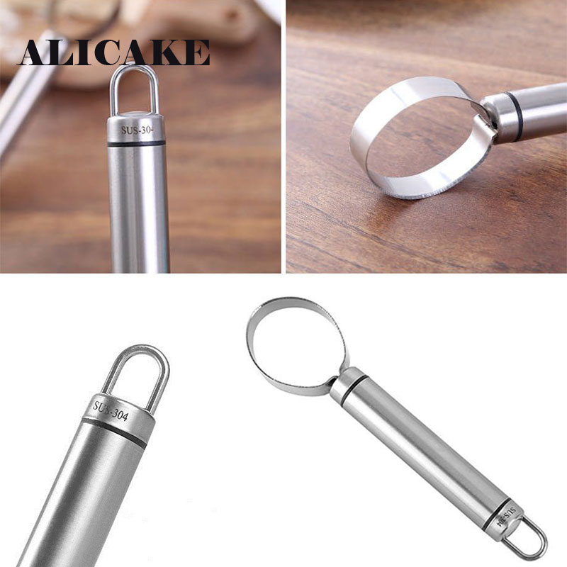 304 chokladrakkniv i rostfritt stål ostrivare citronskalare chokladrakkniv chokladverktyg bakverktygsskrapa