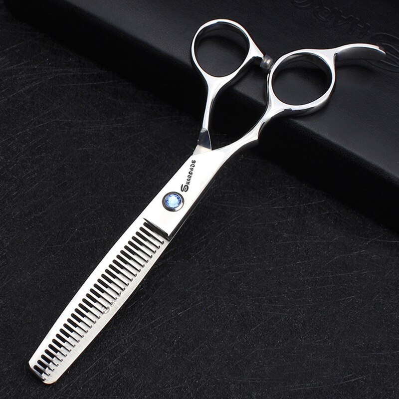 hair salon scissors left handed hairdressing scissors 6 inch cutting thinning seamless shear suit hair stylist dedicated