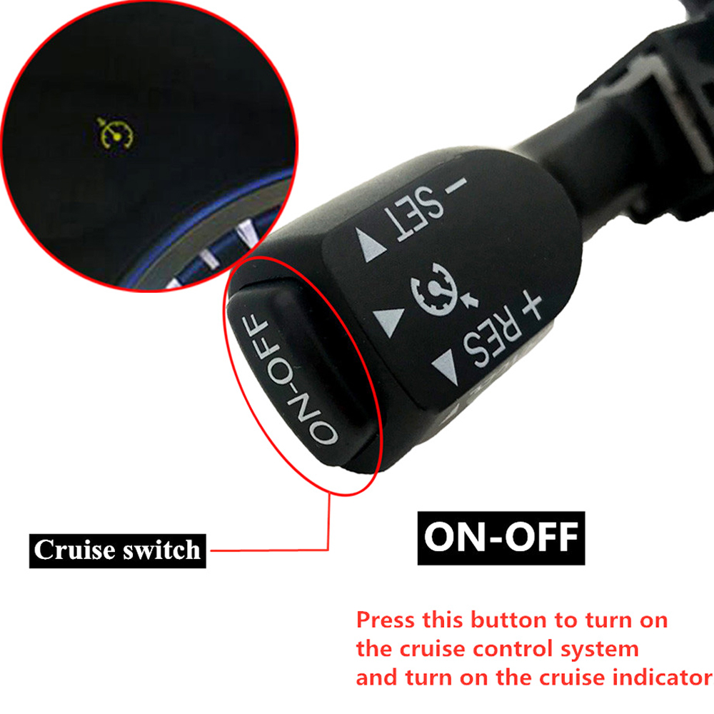 Cruise Control Switchs For Toyota Corolla Yaris Camry Electronic Cruise Switch For Vios Hilux Hiace Wish Auris Prius Previa RAV4