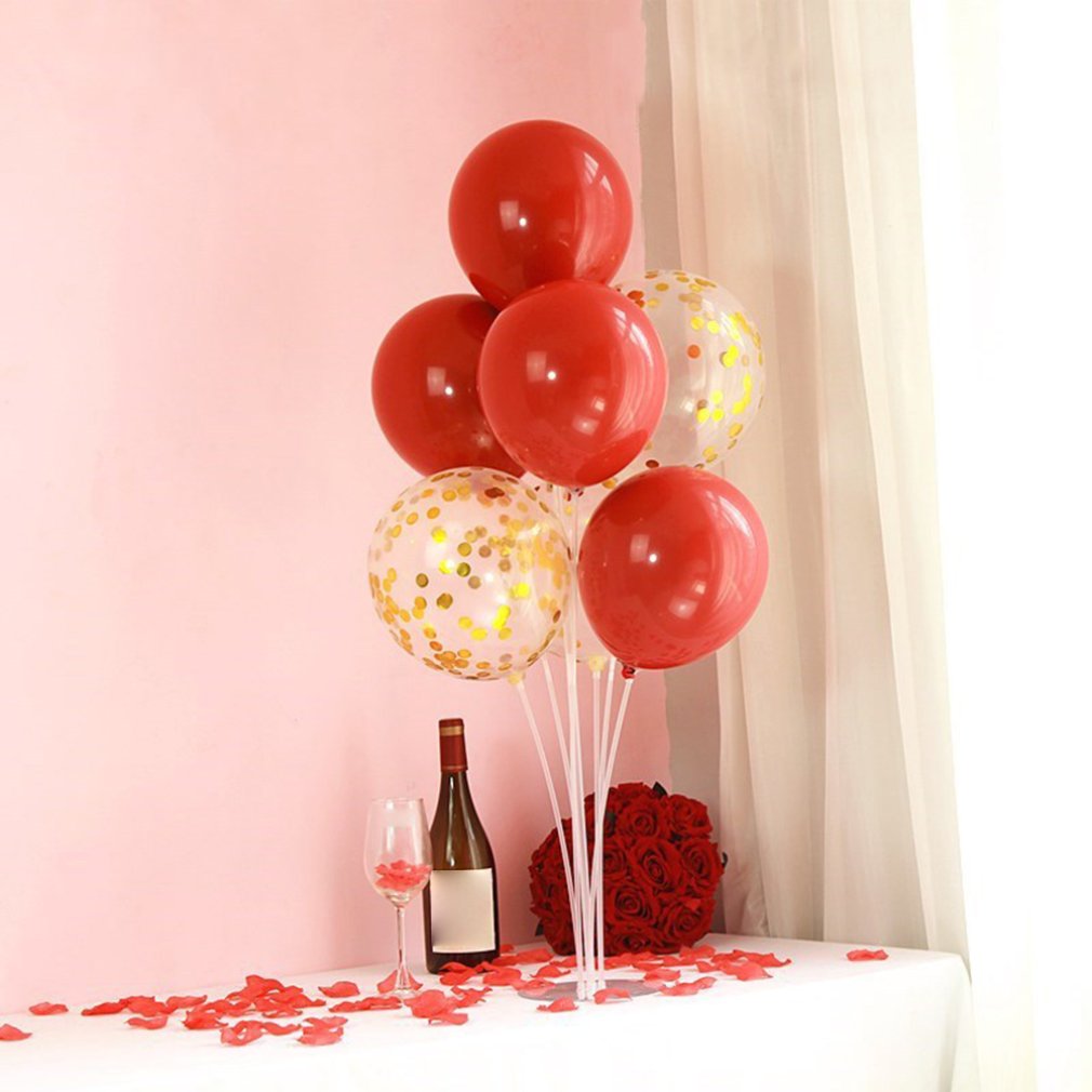 Balloon table floating column plastic Without balloons Birthday Balloon Stick Supporting Rod Ballon Holder 1pcs