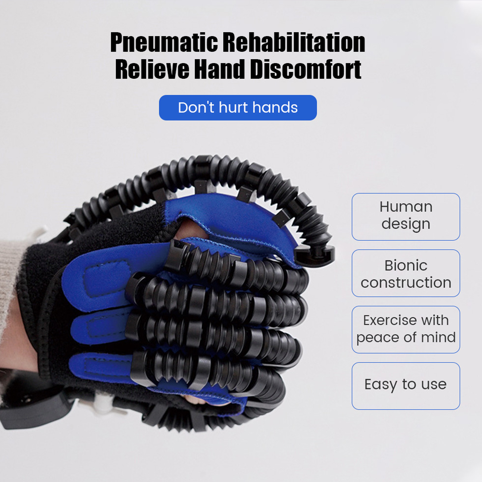 Intelligente Massage Handschoenen Beroerte Hemiplegie Revalidatie Handfunctie Robot Handschoenen Revalidatie Training Handschoen Vingerverzorging