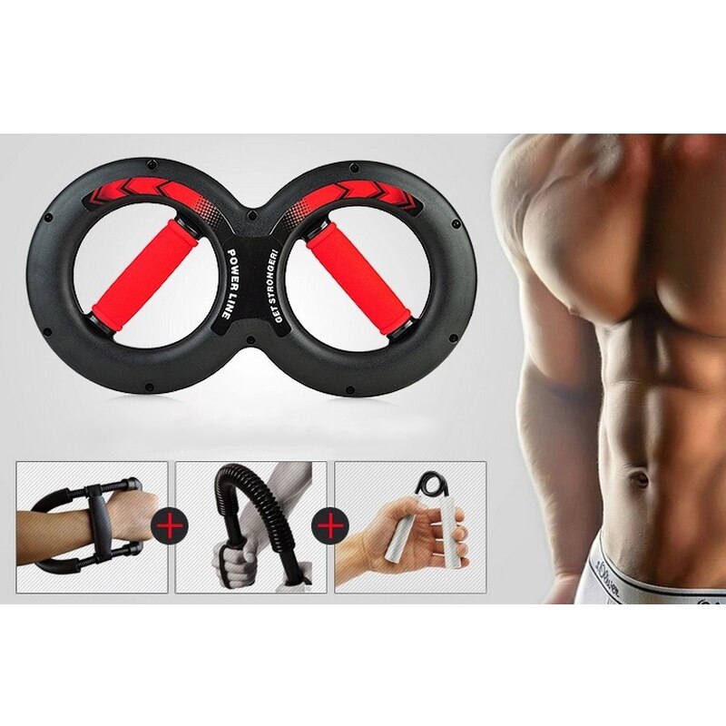 15Kg/20Kg agarre pesado agarre de mano gimnasio poder entrenamiento muñeca 8 forma músculo antebrazo equipo de entrenamiento FDX99