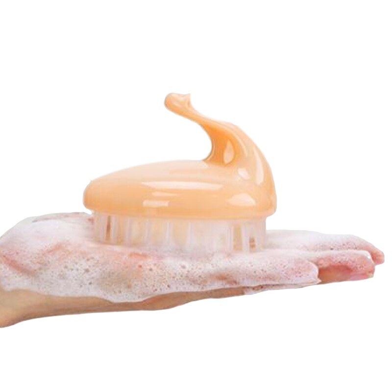 bambino testa lavaggio dei capelli cuoio capelluto shampoo spazzola ad aria pettine strumento per la cura della pulizia massaggiatore morbido spazzole attrezzo per il bagno