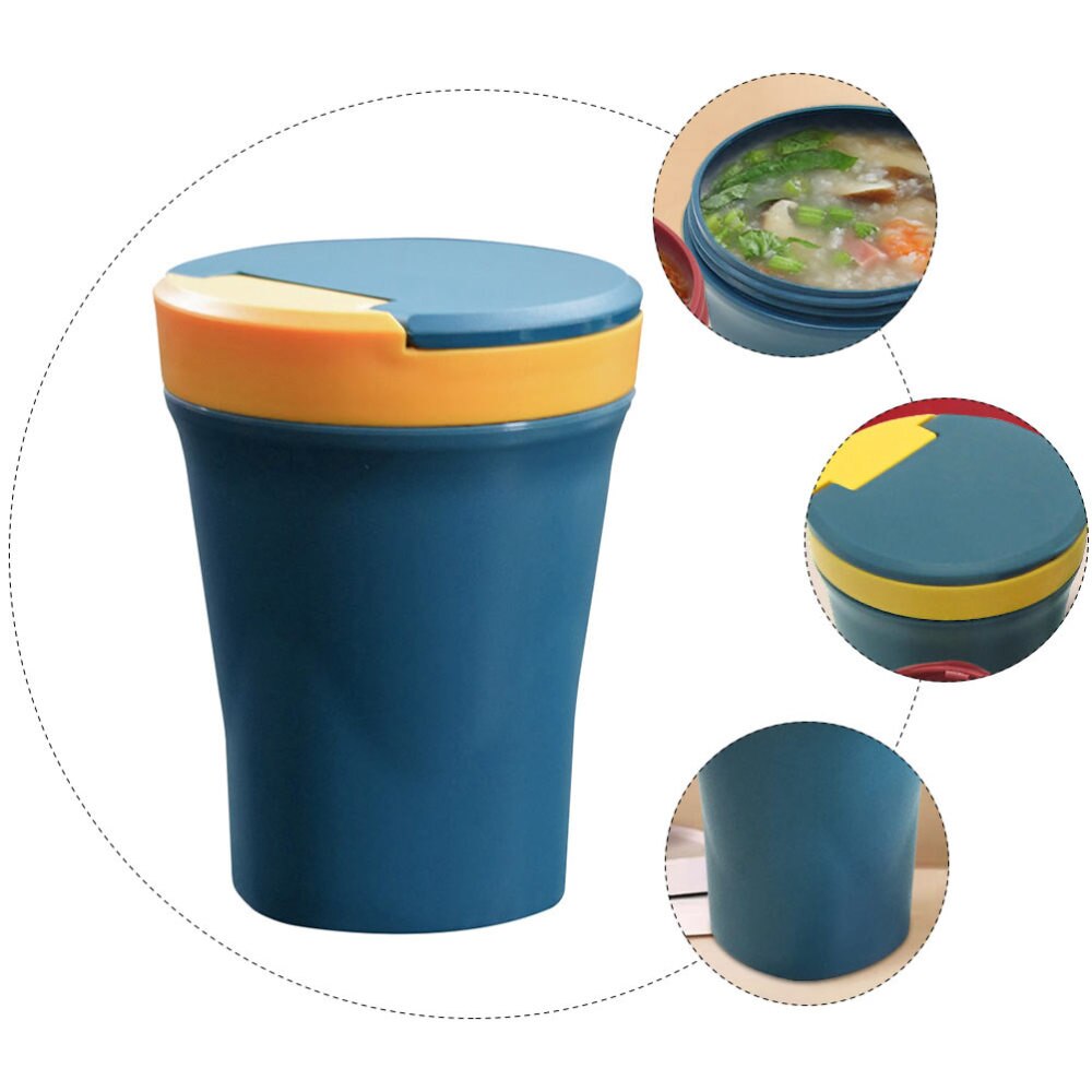 Verzegelde Soep Container Soep Cup Draagbare Microwaveable Soep Houder 450Ml Voor Thuis