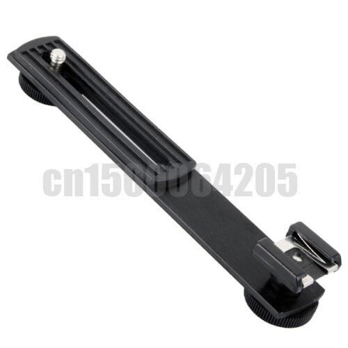 Dual Flash Bracket Hot Shoe Bracket Mount Holder For Tripod Stand DSLR Camera - Intl | Lazada PH - View #8