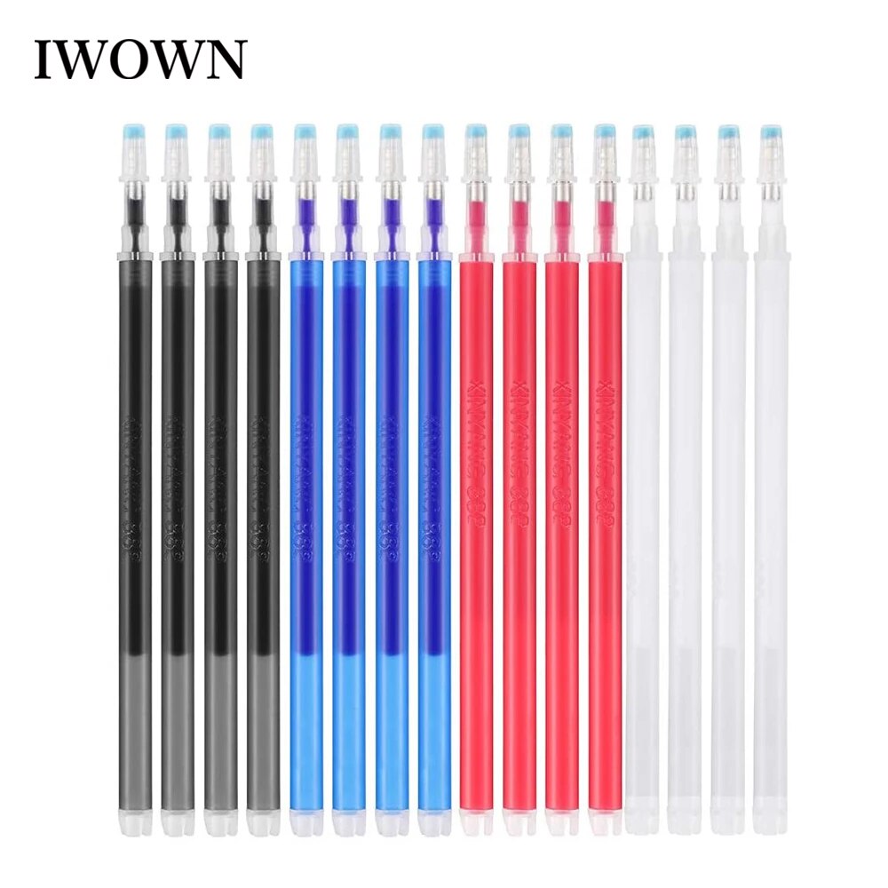 20Pcs Hoge Temperatuur Verdwijnen Stof Marker Pen Tijdelijke Markering Warmte Uitwisbare Vullingen Voor Stof Kleermakerij Naaien Tool