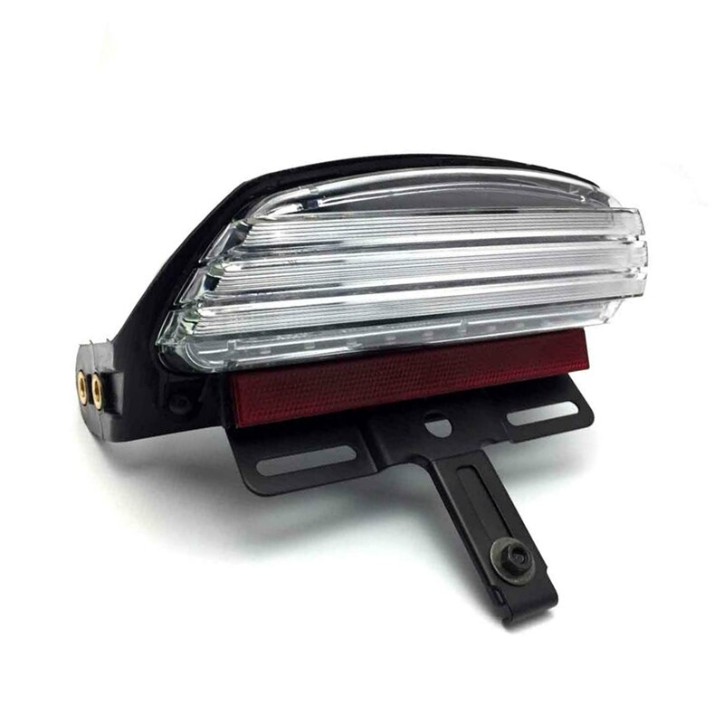 Motorcycle Tri-Bar Fender LED Tail Brake Light For Harley Dyna Fat Bob Softail FXST FXSTB FXSTC FXSTS FLSTSB 2006-later