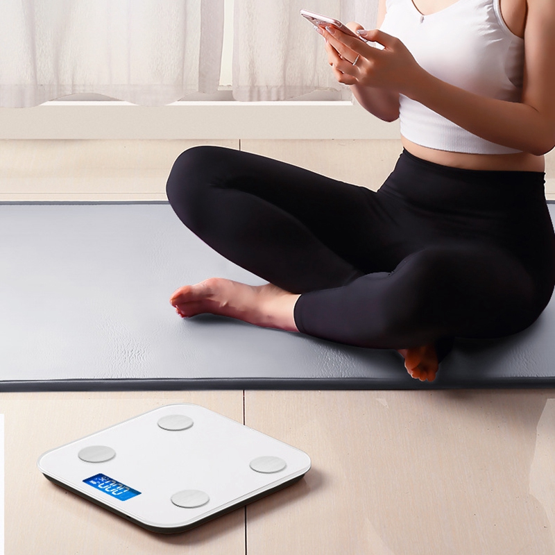 Smart Weegschaal Smart Draadloze Weegschaal Badkamer Schaal Met Body Samenstelling Monitor Met Bluetooth En Fitness App