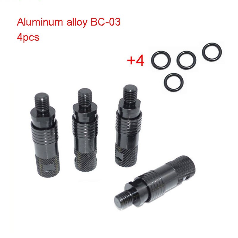4 x Fishing quick release connector Angle Adaptor Connector Rod Pod Bank Stick Rest Carp Fishing Tackle: 4pcs BC-03