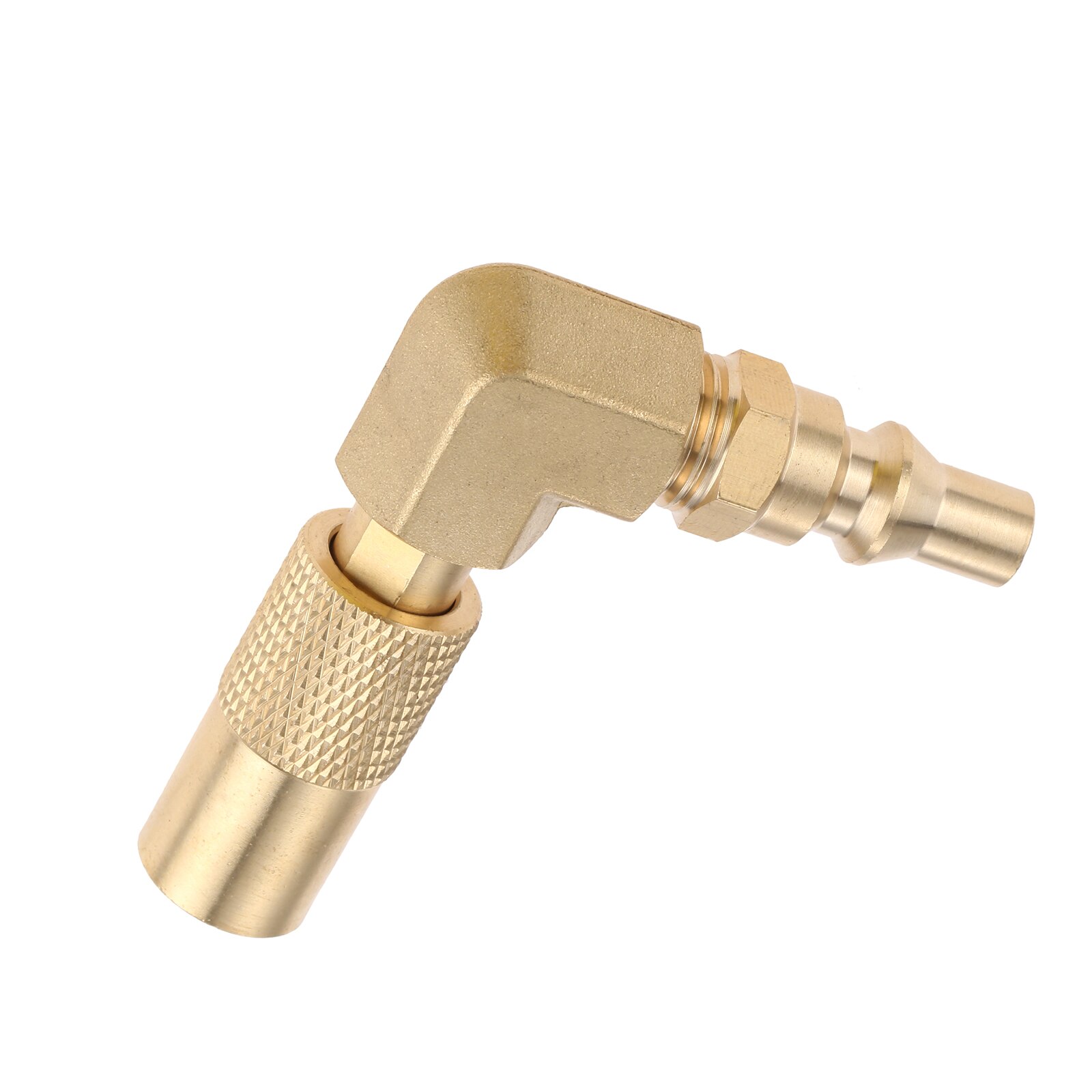 1/4' RV Quick Connect Adapter Fitting with Elbow for Blackstone 17 Inch and 22 Inch Propane Gas Tabletop Camping Grill