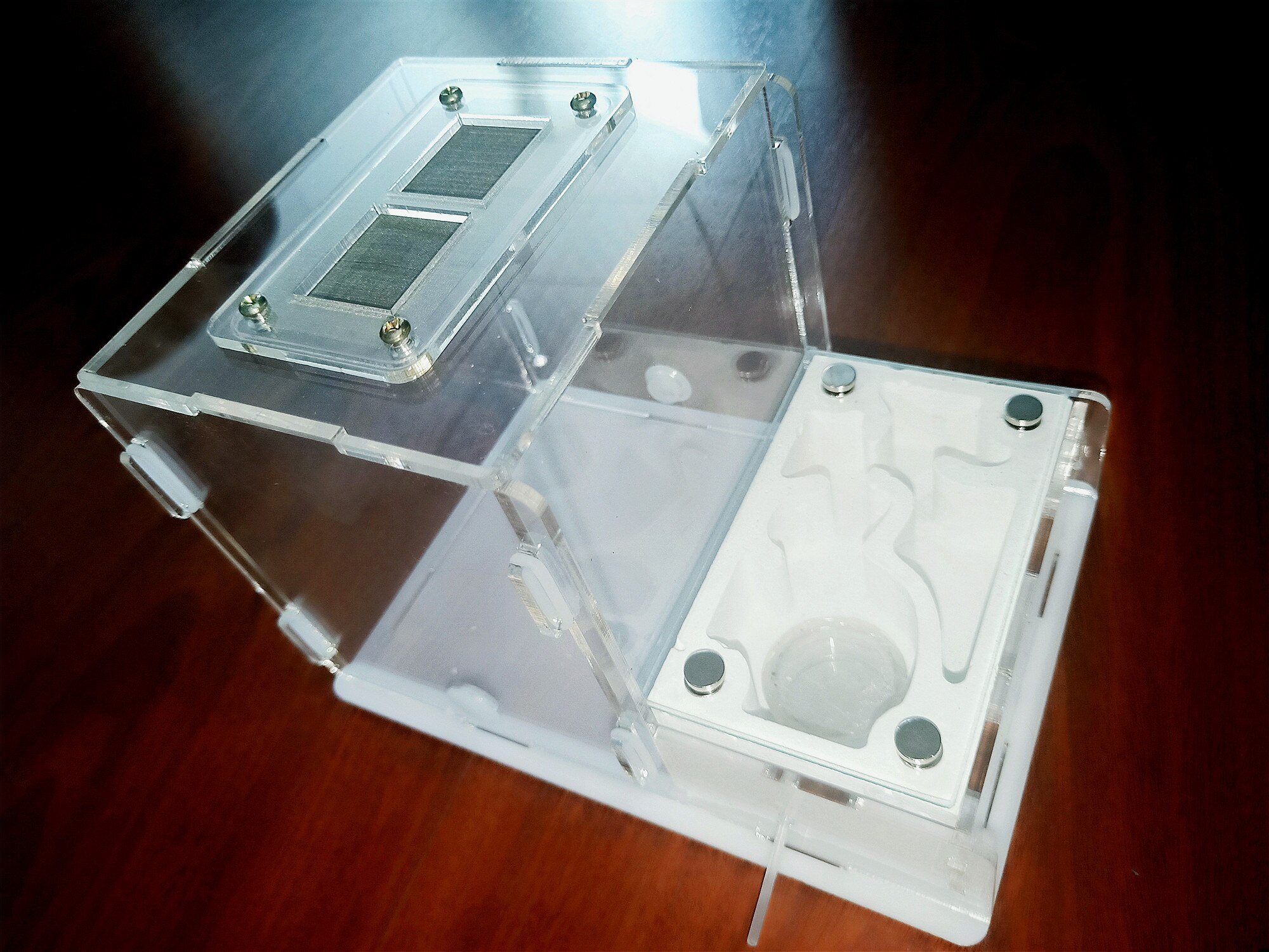 1PCS Acrylic Plane Concrete Ant Nest Is Suitable for All Kinds of Ant Incubators Insect Box