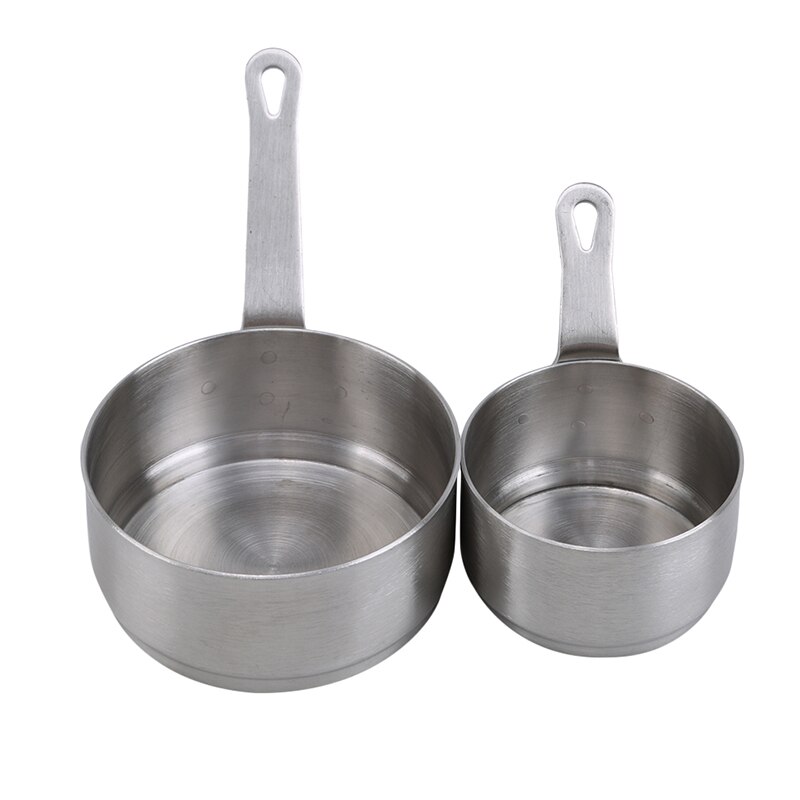 Mini Melk Pan Non-stick Rvs Steelpan Kaas Pot Chocolade Gesmolten Verwarming Pot Keuken Kookgerei Zilver 50Ml 100Ml