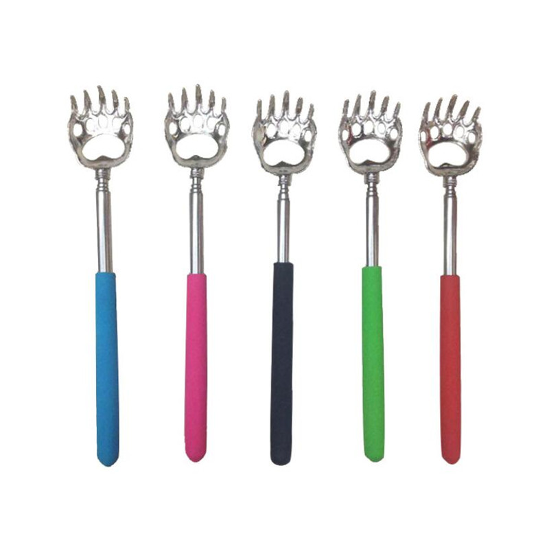 Durable Bear Claw Stainless Steel Back Scratcher Telescopic Extendable Massager Convenient Claw Telescopic Ultimate Massager