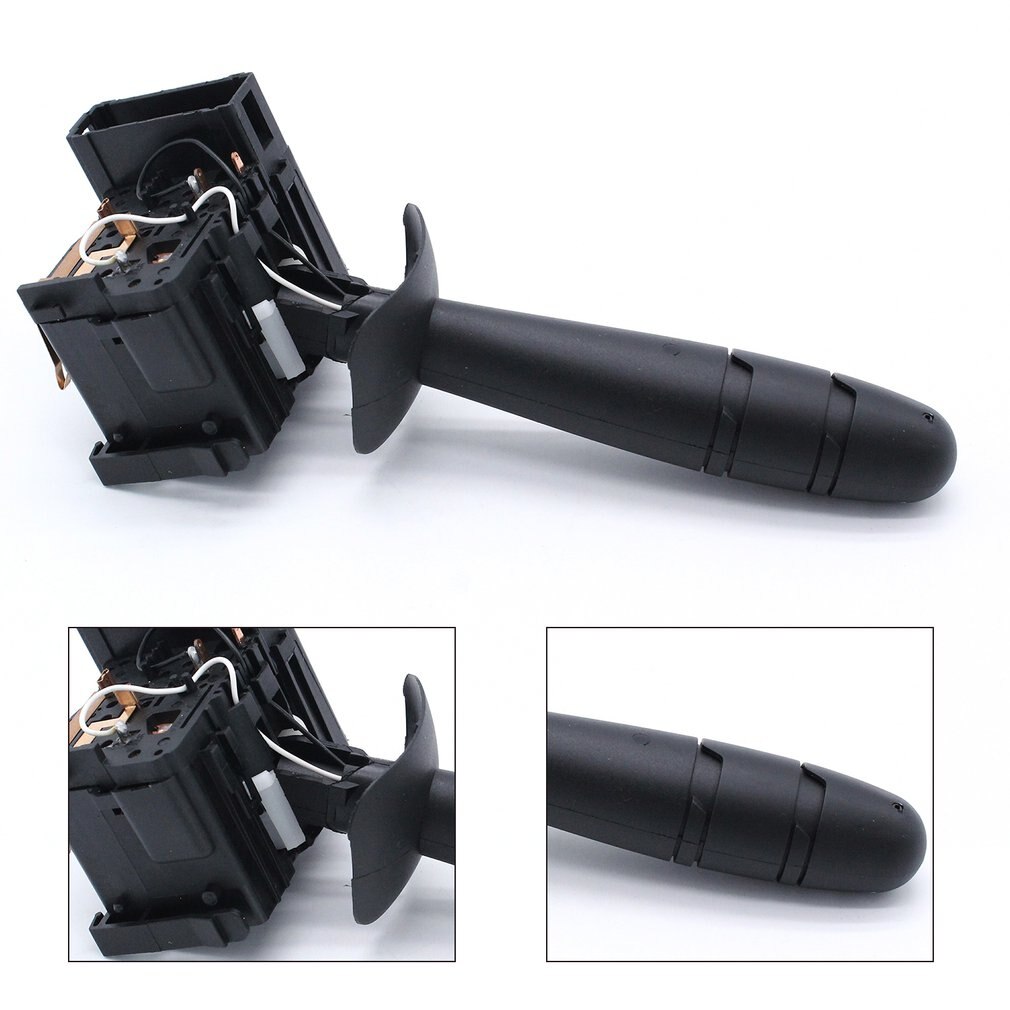 Car Turn Signal Headlight Indicator Light Switch Steering Column Switch Black Fit For 7701048912 93160239