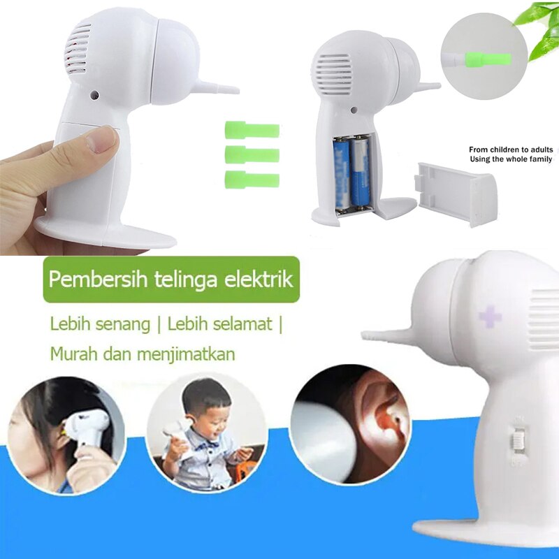 Elektrische Oor Schoner Batterij Aangedreven Elektrische Oor Pick Kinderen Volwassen Oor Zuig Apparaat Kan Csv