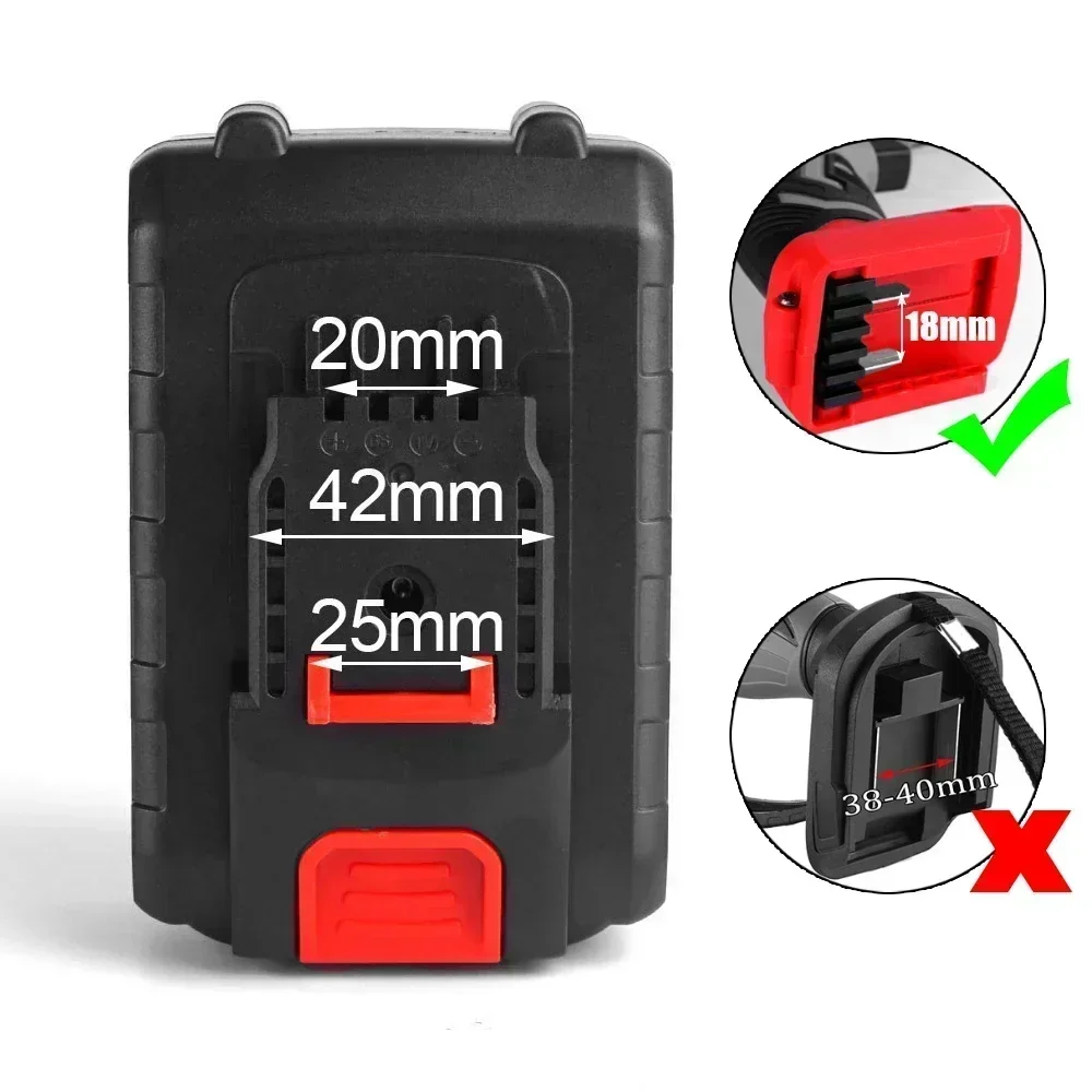Akumulator litowo-jonowy 21 V 7500 mAh do piły elektrycznej WORX 18 V 20 V, wiertarki elektrycznej i elektronarzędzi ogrodowych